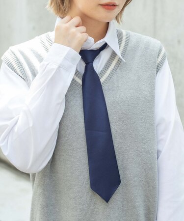 ムジスクールネクタイ