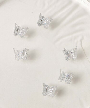 Lラメバタフライチビクリップ