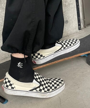 刺繍パイルソックス(U)