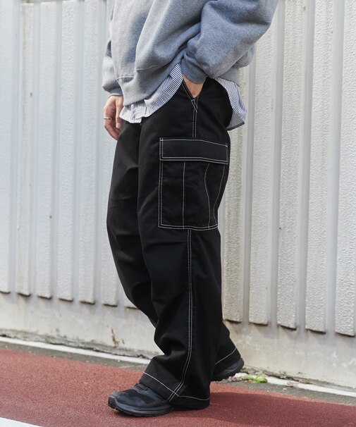 ワイドカーゴパンツ