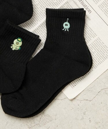 アンクルパイルユニークソックス