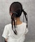 L2Pロングリボンヘアクリップ