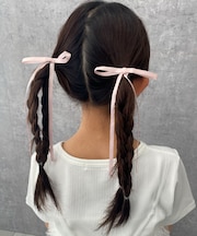 L2Pロングリボンヘアクリップ