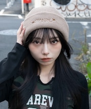 ロゴショートビーニー