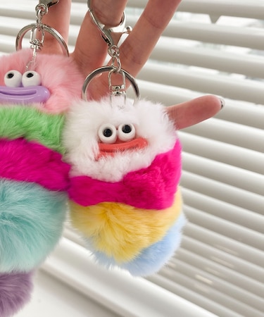 イモムシモンスターぬいキーホルダー