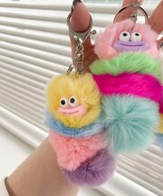 イモムシモンスターぬいキーホルダー