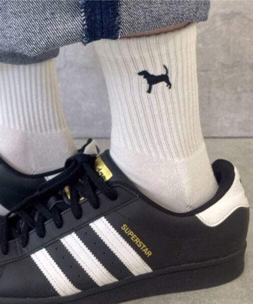 刺繍ハイアンクルソックス(HA)