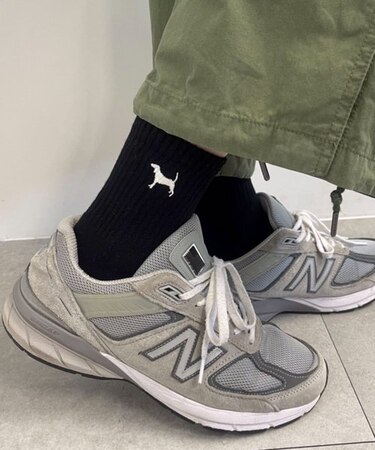 刺繍ハイアンクルソックス(HA)