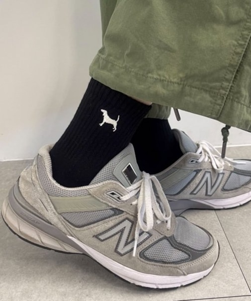 刺繍ハイアンクルソックス(HA)