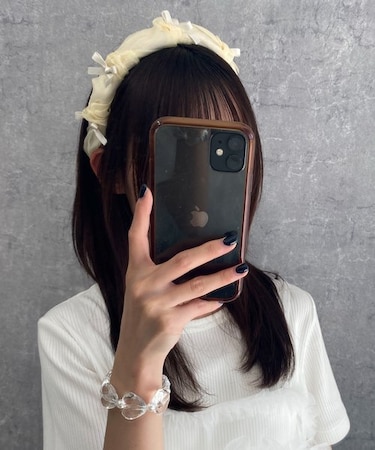 Lボリュームリボンカチューシャ