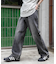 デニムストレートパンツ