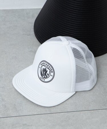 マンチェスターシティエンブレムメッシュキャップ