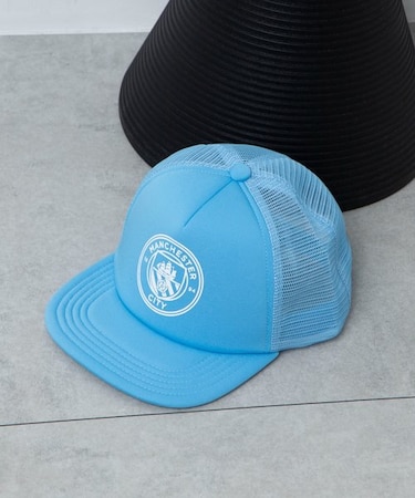 マンチェスターシティエンブレムメッシュキャップ