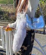 BIGファーしっぽキーホルダー