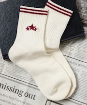 底パイルスターラインソックス(14丈)