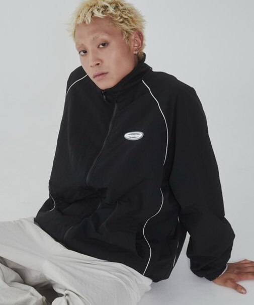 バルーンナイロンブルゾン