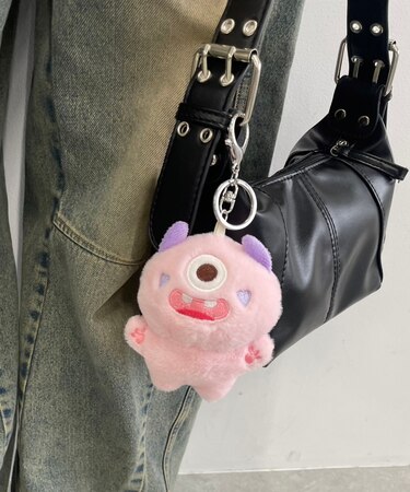 ハッピーモンスターぬいぐるみキーホルダー