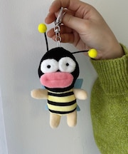 スリムたらこみつばちぬいぐるみキーホルダー