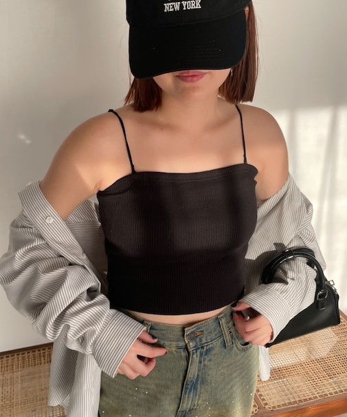 なちゅ盛れカップインショートキャミ