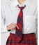 チェックスクールネクタイ