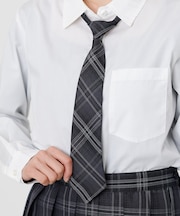 チェックスクールネクタイ