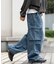 デニムイージーカーゴパンツ