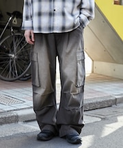 デニムイージーカーゴパンツ