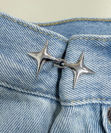 ウエスト調節モチーフクリップ