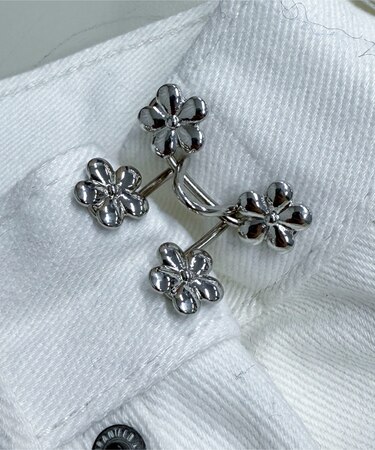 ウエスト調節モチーフクリップ