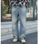 バギーデニムパンツ