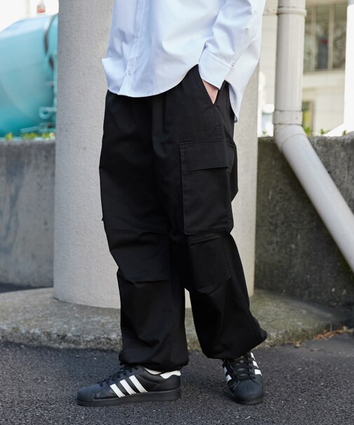 イージーワイドカーゴパンツ