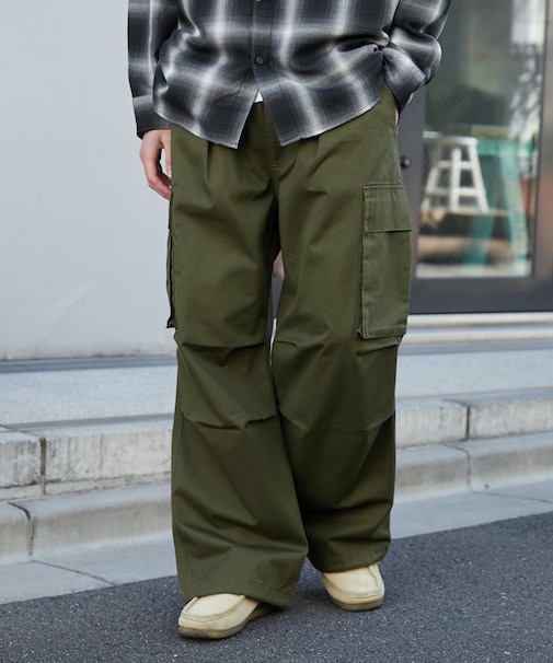 イージーワイドカーゴパンツ