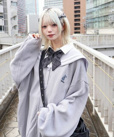 天才秀才クールな学生カーディガン