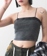 ヴィンテージウォッシュカップインショートキャミ