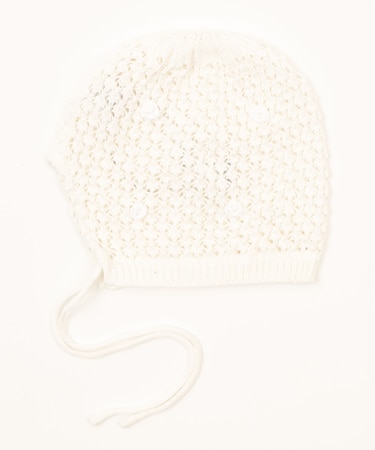 ニットリボンビーニー