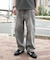 ルーズテーパードデニムパンツ