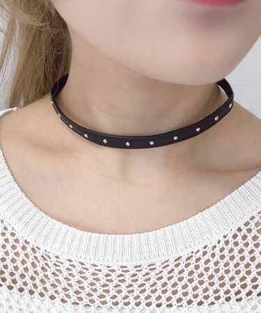 Lスタッズアソートチョーカー
