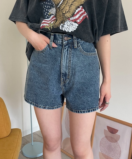 デニムショートパンツ
