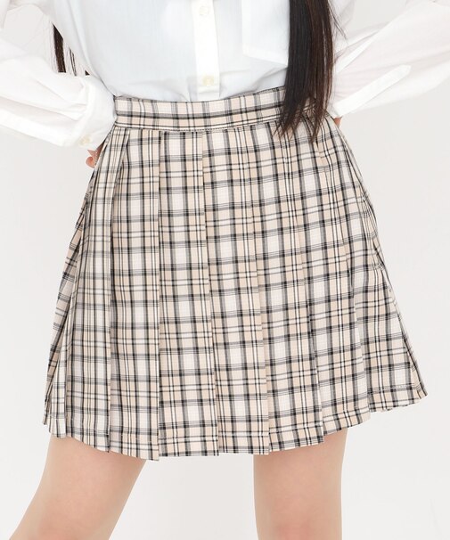 スクールプリーツスカート