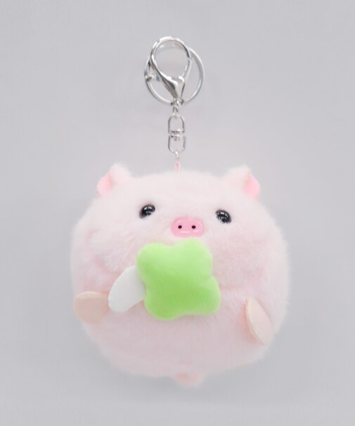 ふりふりあにまるぬいぐるみキーホルダー