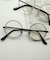 メタルレームクリアレンズアイウェア