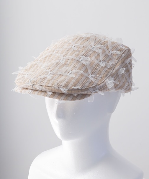 リボン付ハンチング