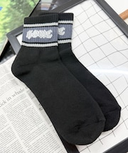 ラインロゴハイアンクルソックス