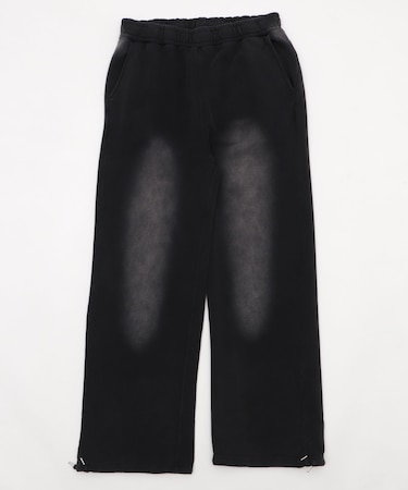 アシッドウォッシュグラフィックスウェットパンツ