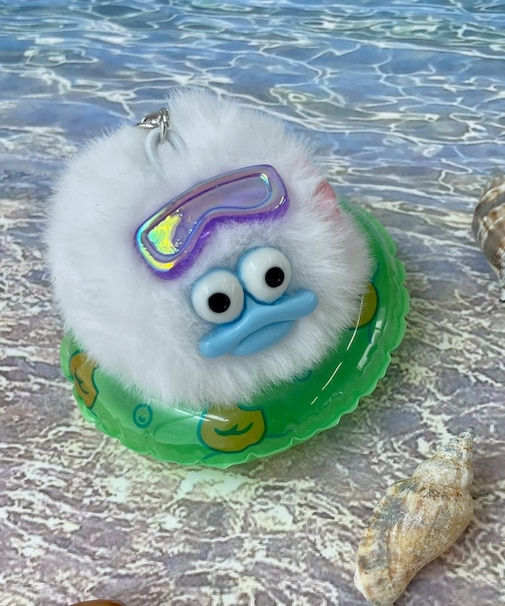 ぷかぷかモンスターぬいぐるみキーホルダー