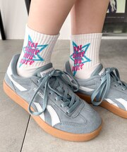 デザインパイルクルーソックス(14)