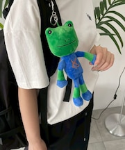スターヒーローけろちゃんぬいぐるみキーホルダー