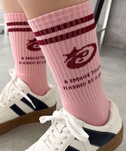 2ラインデザインソックス
