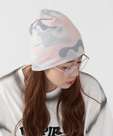 プリントアソートビーニー