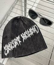 スプレープリントビーニー